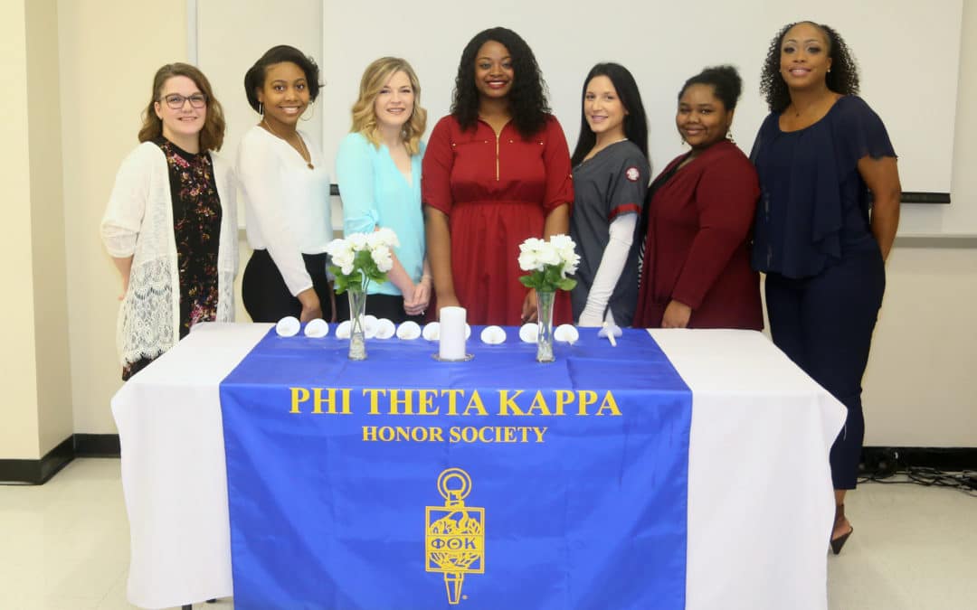 Phi Theta Kappa chapter at Hinds CC Nursing Allied Health Center inducts new members