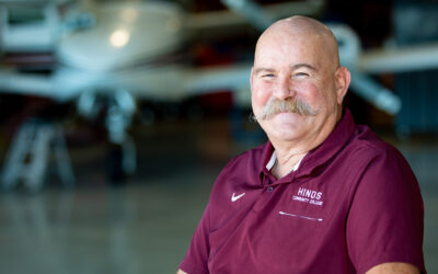 Hinds aviation instructor keeps promise, earns degree