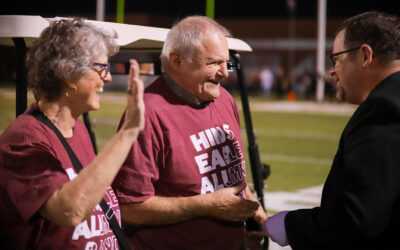 Hinds CC honors former band director