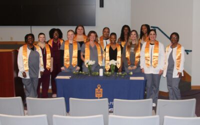 Hinds CC Nursing Allied Health PTK members inducted